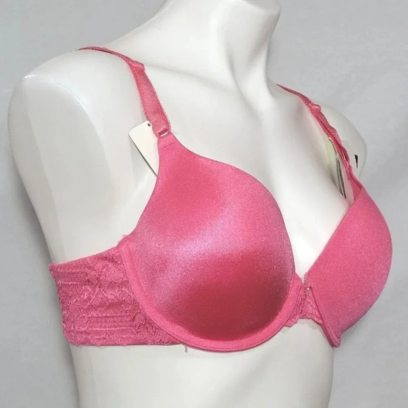 38B Vanity Fair 75200 Modern‎ Coverage Look UW Bra Pink NWT - Picture 2 of 3